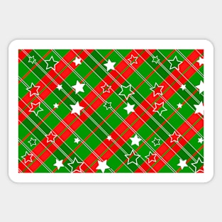 Christmas stripes Sticker